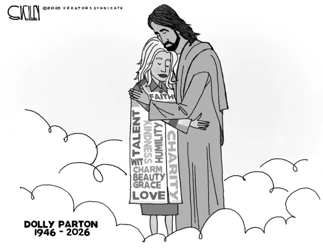 Cartoon commentary